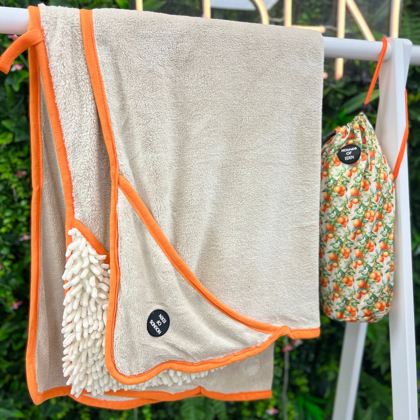 Simply The Zest - Dog Towel + Carry Bag