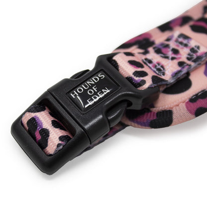 'Blushing Leopard' - Pink Dog Harness