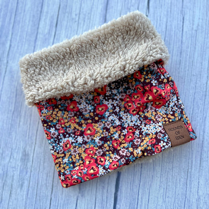 Retro Bloom Dog Snood