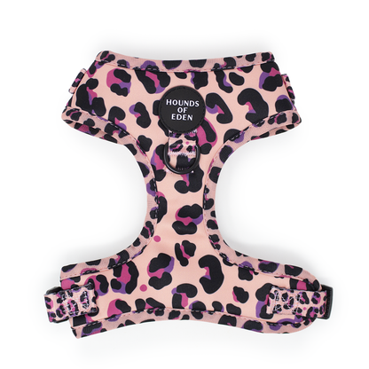 'Blushing Leopard' - Pink Dog Harness