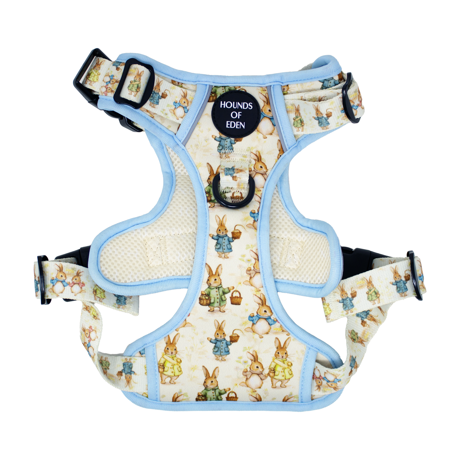 Bunny Tales - Blue, Dog Supaw Strong™ Lite Harness (XS-XL)