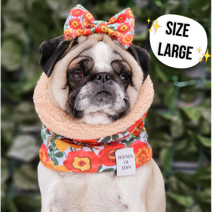 Autumn Blossom - Dog Snood