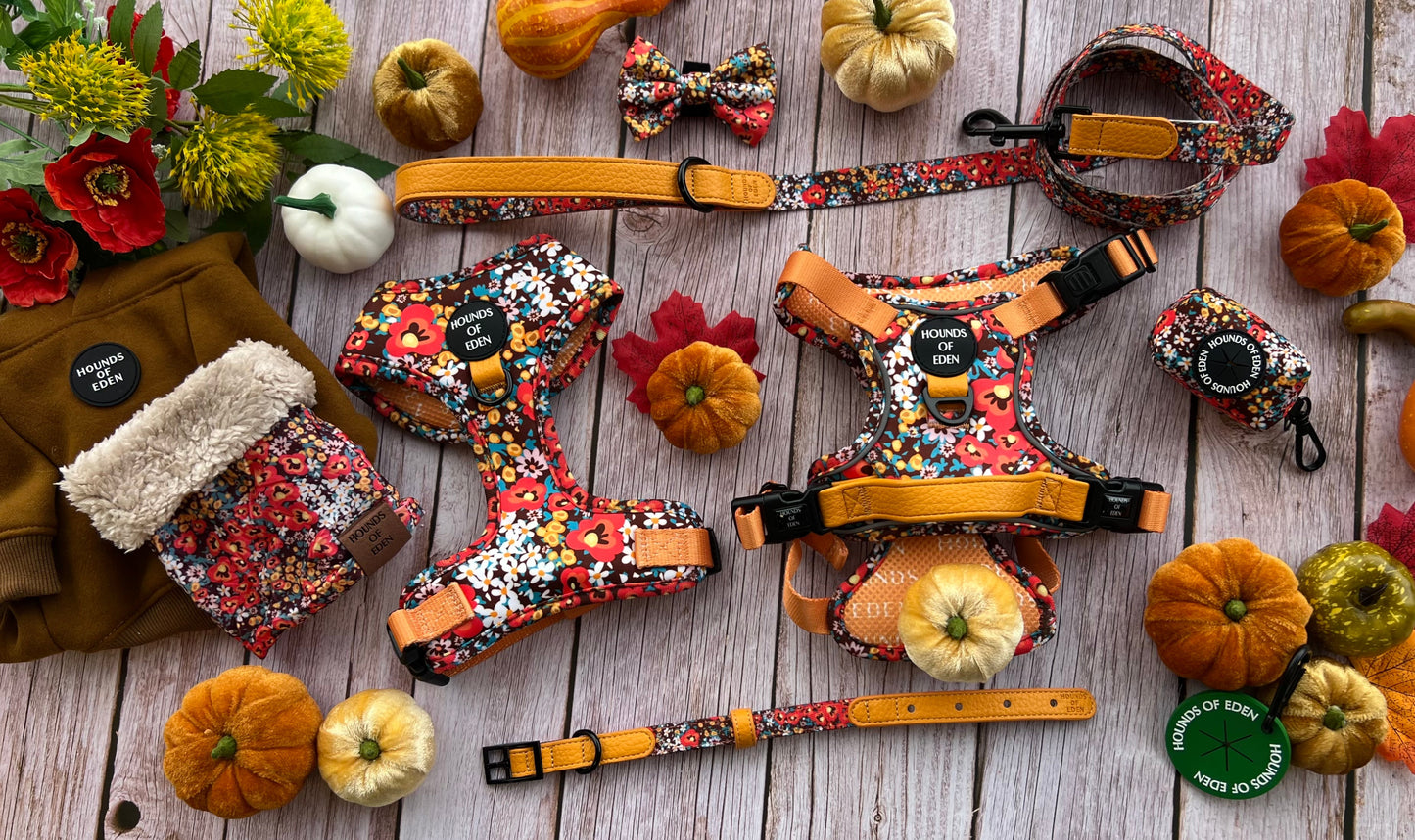 Retro Bloom Dog Harness (XXS & XS)