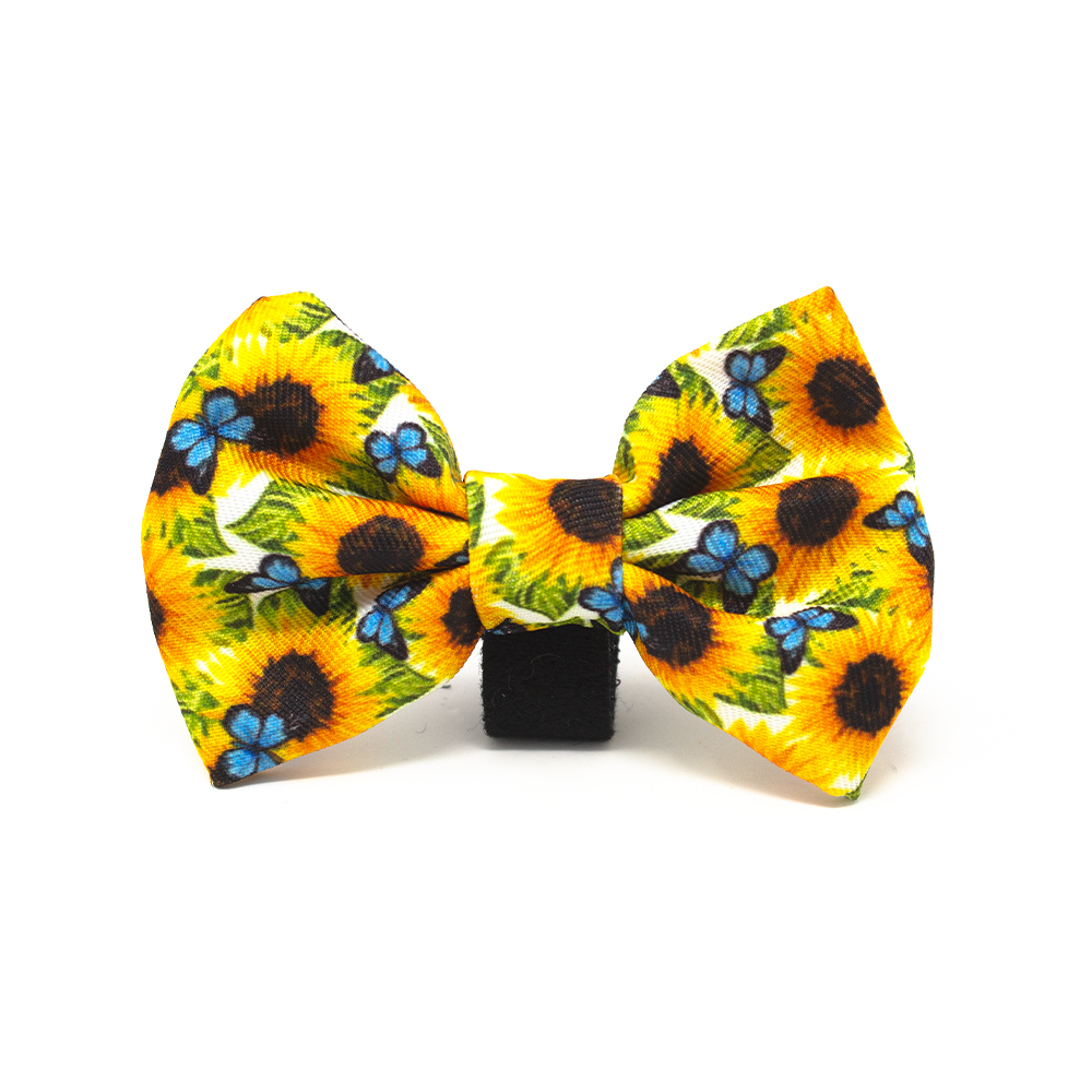 Sunflower Flutter - Yellow and Blue Butterfly Dog Harness