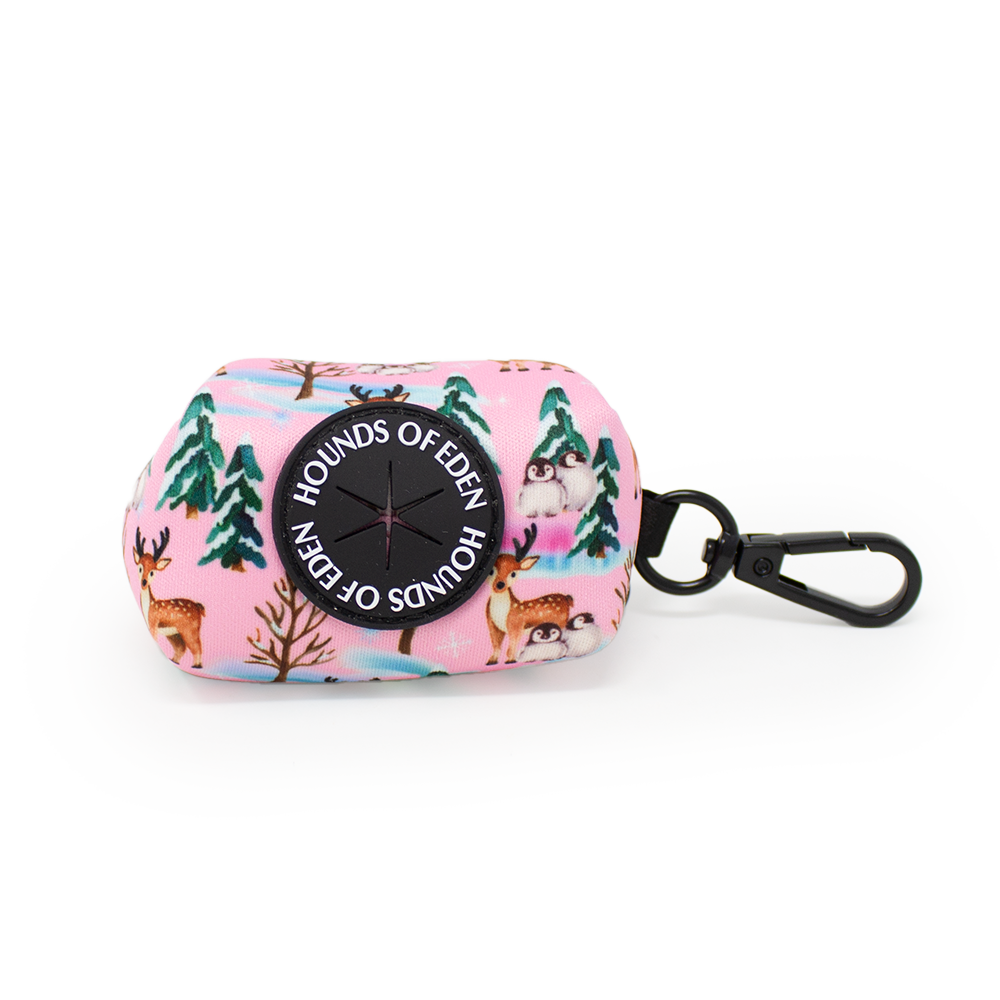 Aurora Nights - Pink Penguin Design Dog Harness