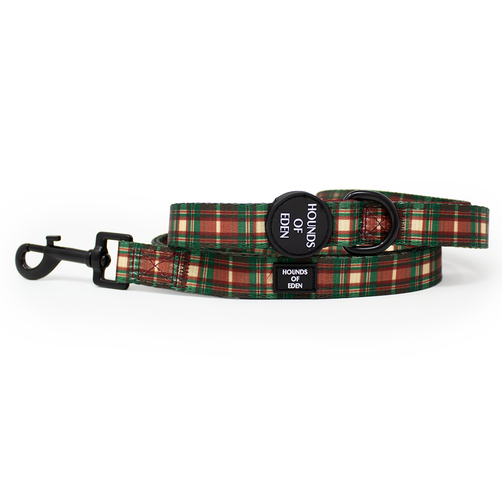 Tartan Me Up - Red & Cream Tartan Design Dog Harness