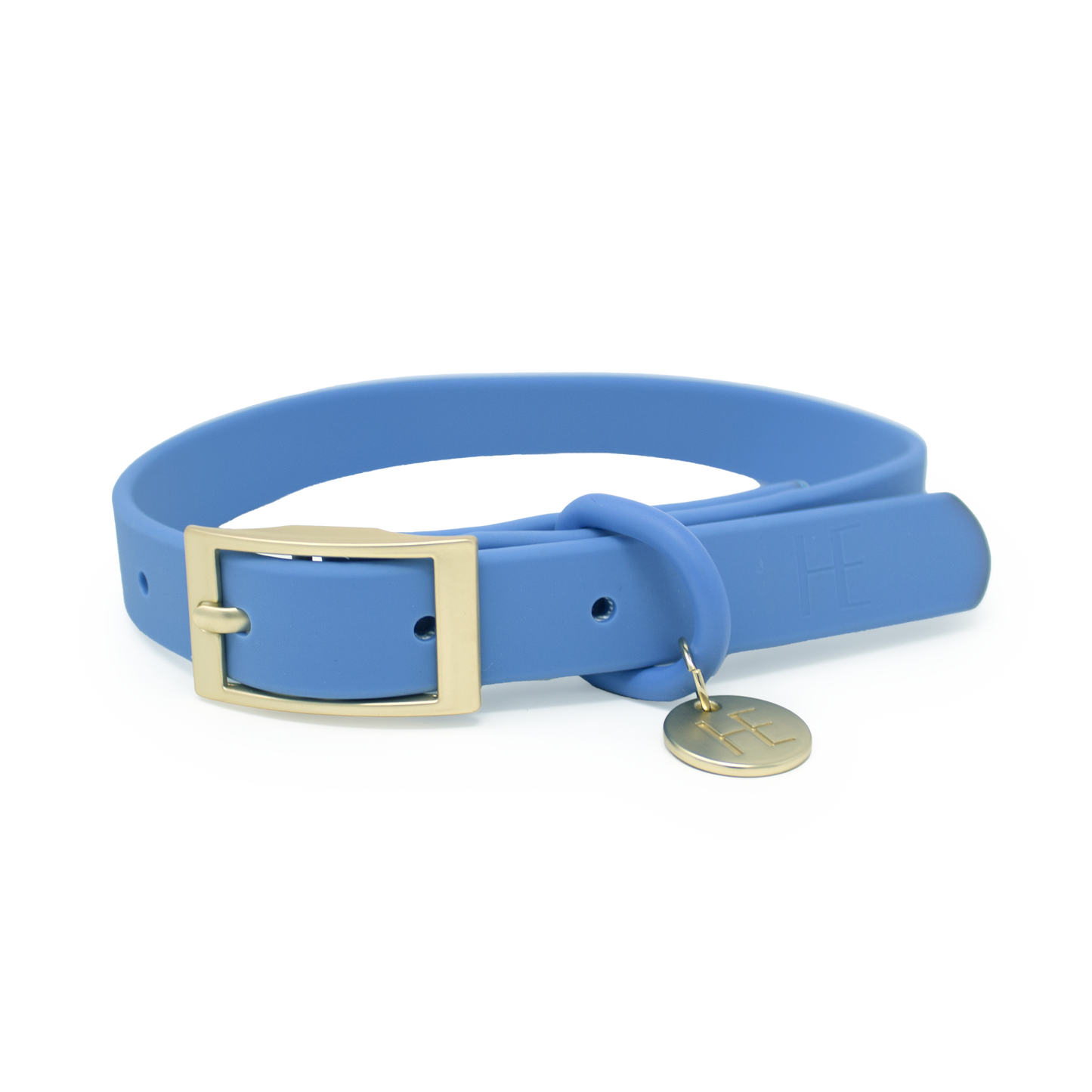 Lichen Blue 'All Weather' Dog Collar