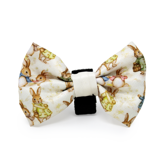 Bunny Tales, Cream, Dog Bow Tie