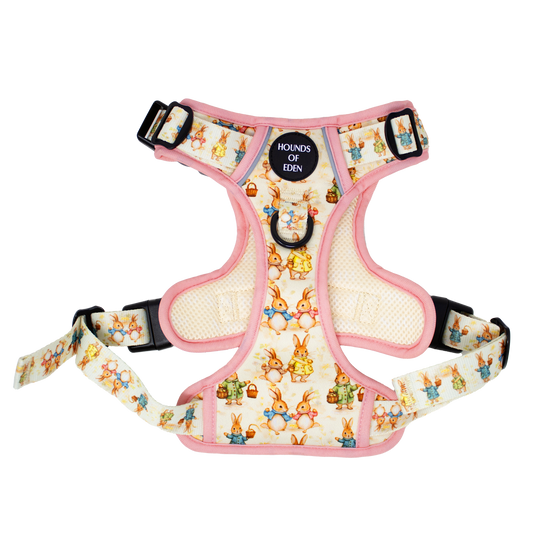 Bunny Tales - Pink, Dog Supaw Strong™ Lite Harness (XS-XL)