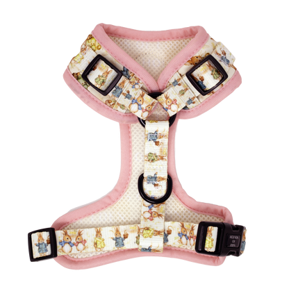 Bunny Tales - Pink, Dog Harness (XXS-XS)