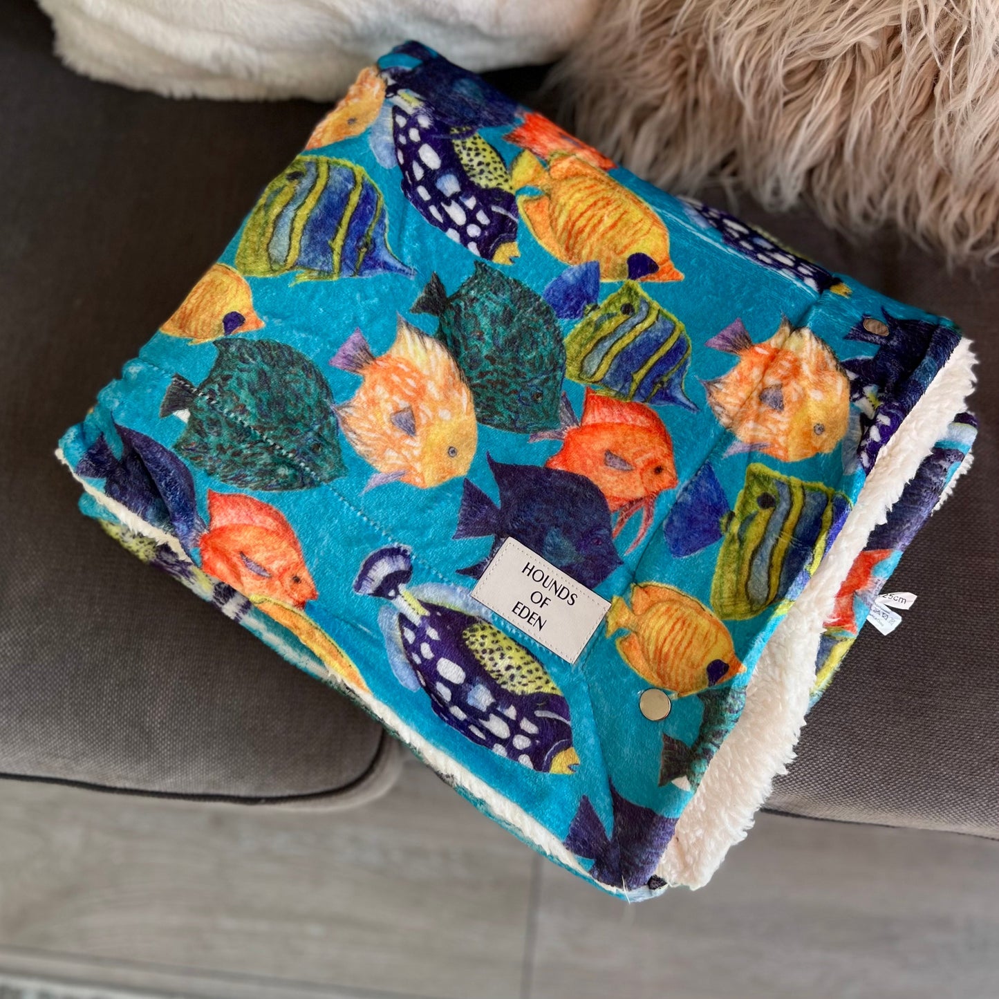 Under The Sea Design Dog Harness