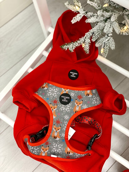 Dog Hoodie - Red