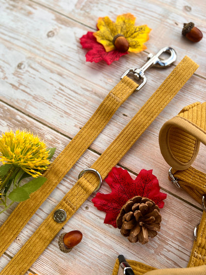 Mustard Yellow Corduroy Harness